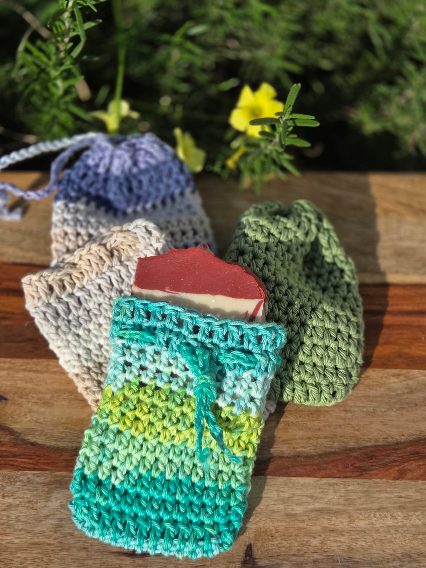Soap Saver Pouch